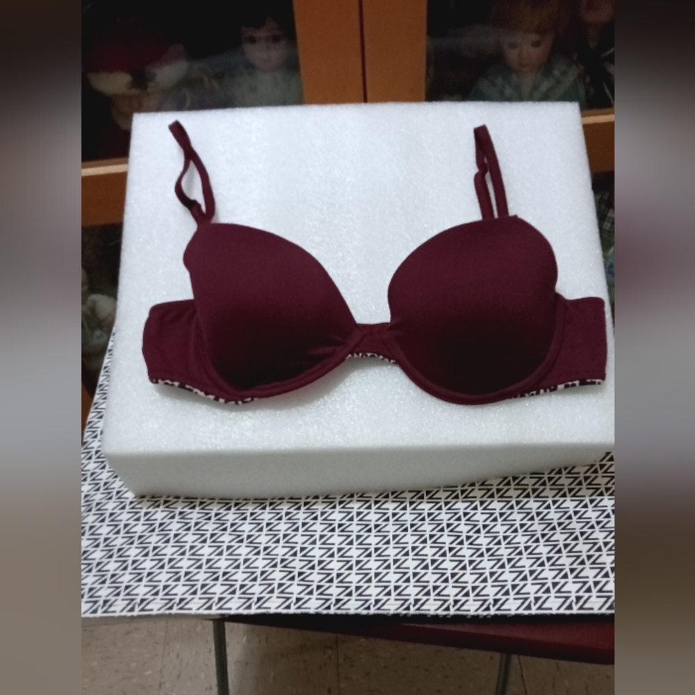 PINK Victoria's Secret's Burgundy Bra - 36B